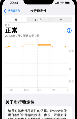 陕西iPhone手机维修如何在iPhone开启'步行稳定性通知'