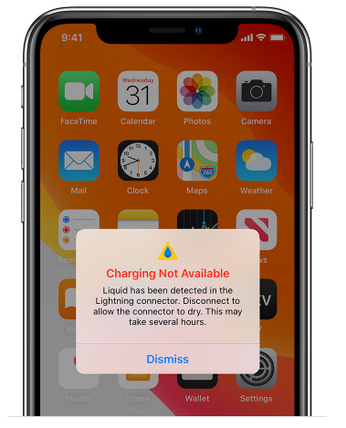 陕西苹果14维修店分享iPhone 14 不小心被打湿怎么办 