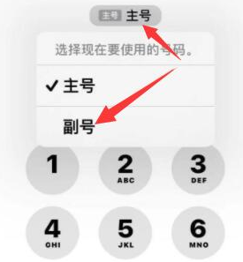 陕西苹果14维修店分享iPhone 14 Pro Max使用副卡打电话的方法 