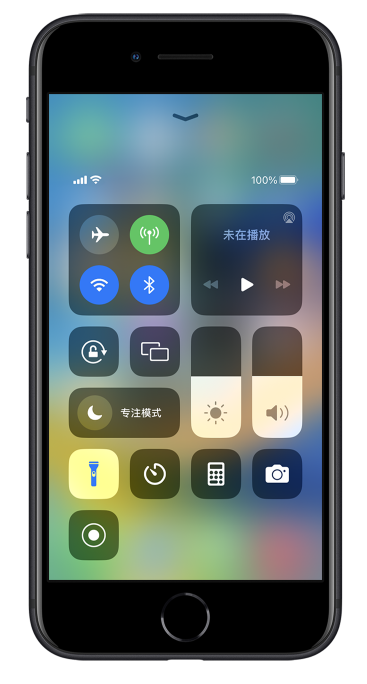 陕西苹果14维修分享苹果iPhone 14 Pro手电筒开启方法 