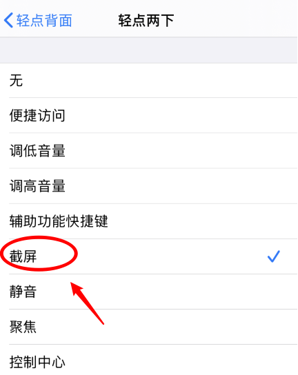 陕西苹果手机维修分享iPhone12如何启用双击截屏 